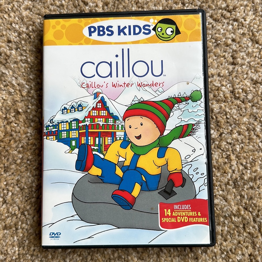Caillou Winter Wonderland PBS Kids DVD